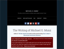 Tablet Screenshot of michaelgmunz.com
